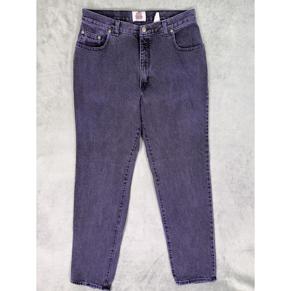 I.O.U. Extra Blue‎ Jeans Mens 32x34*** Blue Faded Tapered Vintage Made In USA
